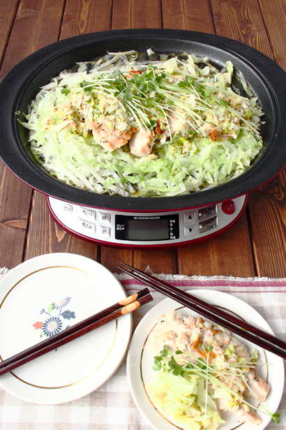 鶏肉キャベツのねき塩だれ