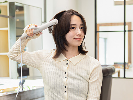 小顔レイヤー スタイル方法写真:02