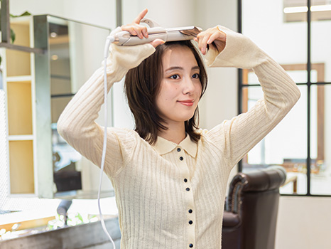 小顔レイヤー スタイル方法写真:03