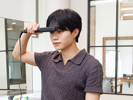 シースルーマッシュ スタイル方法写真:01