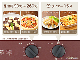 イメージ:ダイヤルで簡単調節