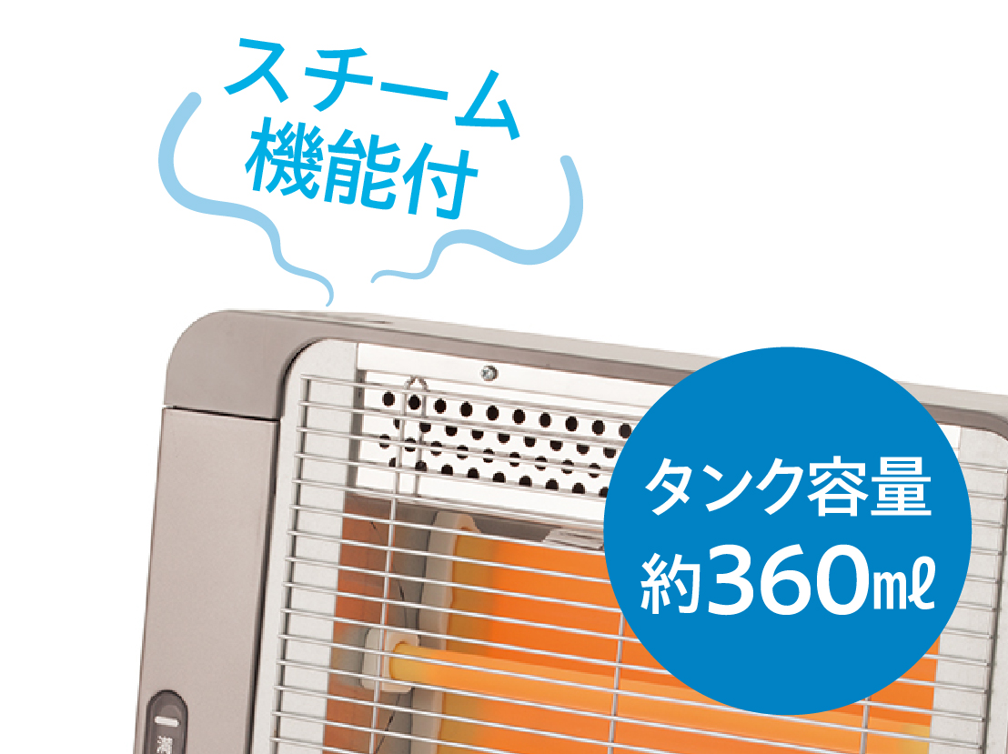 イメージ:スチーム機能付き