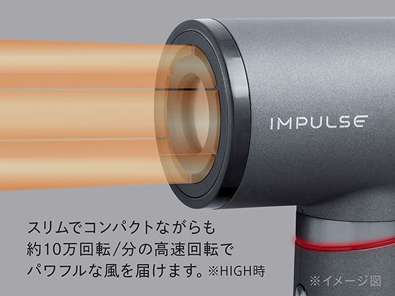 イメージ:BLDCモーター搭載