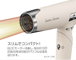 イメージ:BLDCモーター搭載