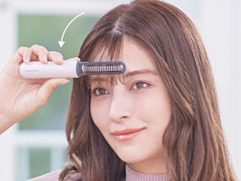 イメージ:前髪・顔回りを整える