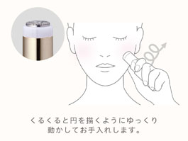 イメージ:回転刃採用