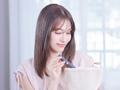 イメージ:キャップ付&スリムボディ