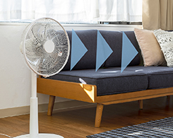 イメージ:風量調節