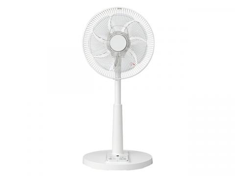 画像：リビング扇風機 KLF-3026K/W