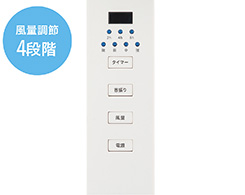 イメージ:風量調節