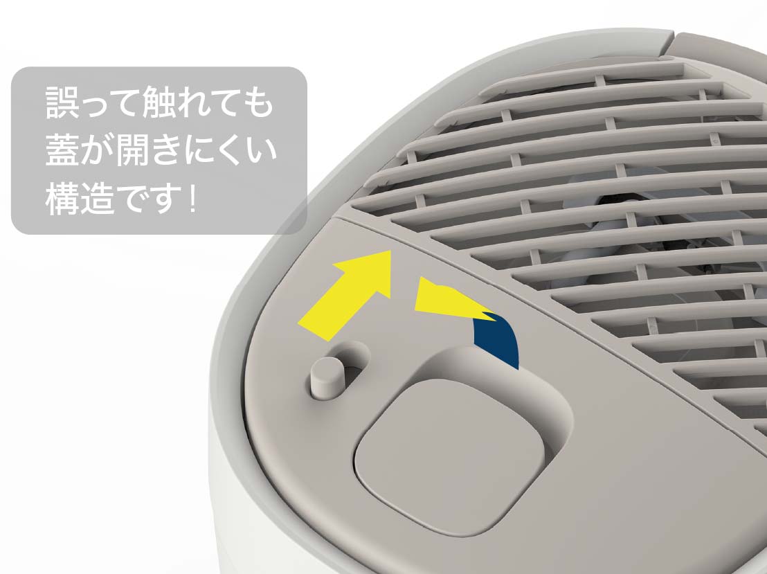 イメージ:二重ロック構造