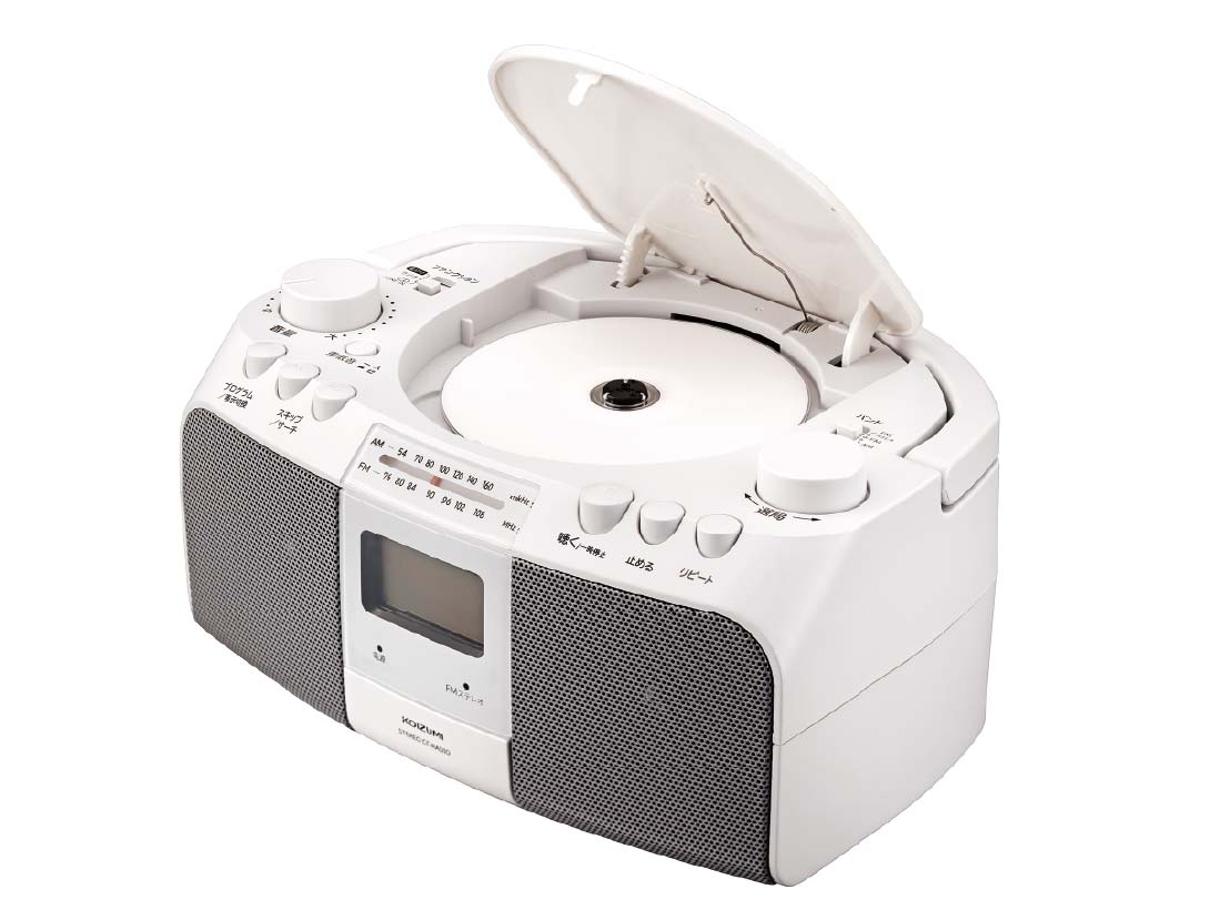 イメージ:CDもラジオも楽しめる1台