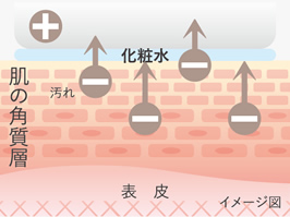 イメージ:温めながらクレンジング