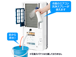 イメージ:洗える熱交換器