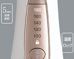 イメージ:5段階温度調節