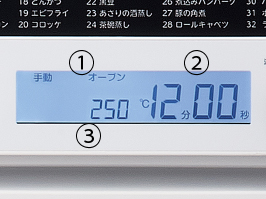 イメージ:デカ文字の大型液晶で見やすい