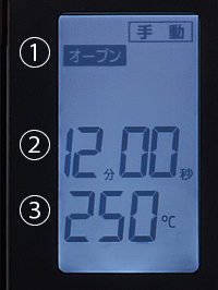 イメージ:デカ文字の大型液晶で見やすい